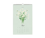 2025 Say It With Flowers Wall Calendar