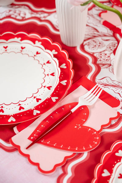 From the Heart Scallop Guest Towels