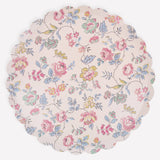 Pink Chintz Dinner Plates
