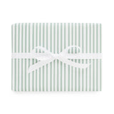 Green Painted Stripe Wrapping Paper