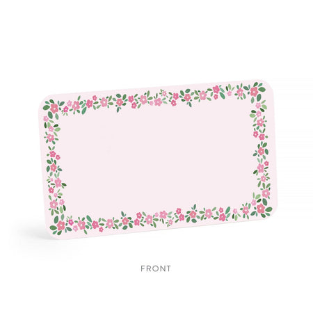 Red Painted Check Guest Napkin