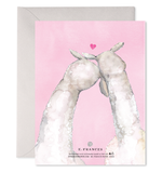 Llama Love Greeting Card