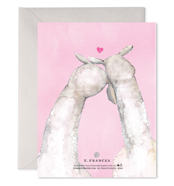 Llama Love Greeting Card