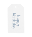 Blue Happy Birthday Gift Tag