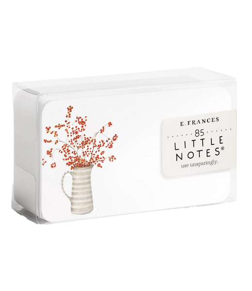 Autumn Berry Pitcher Little Notes® by E. Frances Paper