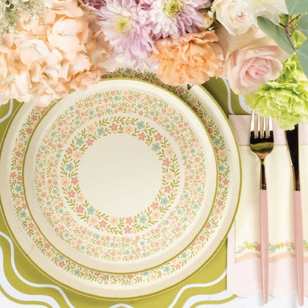Floral Meadow Dinner Plates