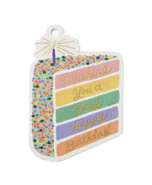 Cake Slice Gift Tags