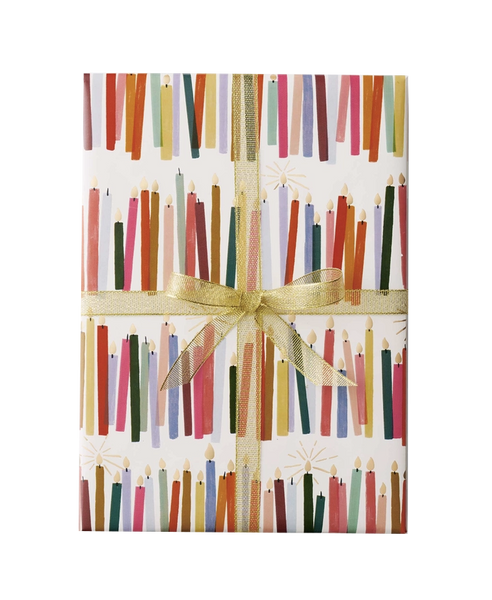Candles Wrapping Paper