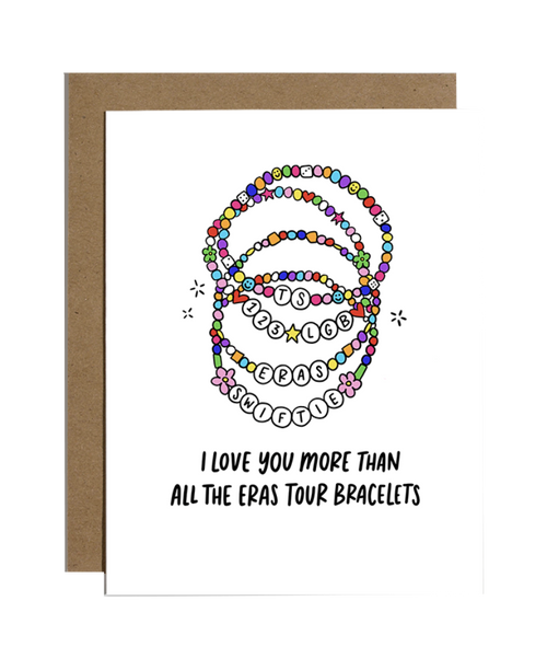 Eras Friendship Bracelets Card