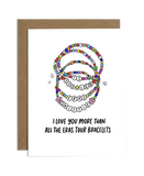 Eras Friendship Bracelets Card