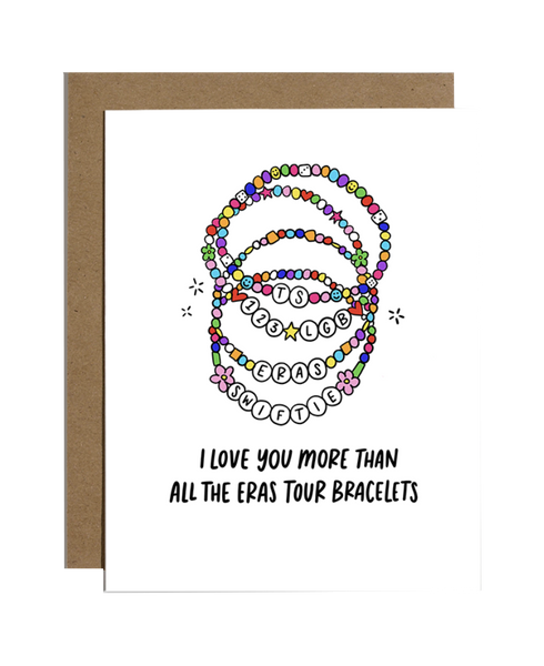 Eras Friendship Bracelets Card