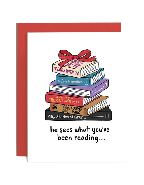 Spicy Books Holiday Card