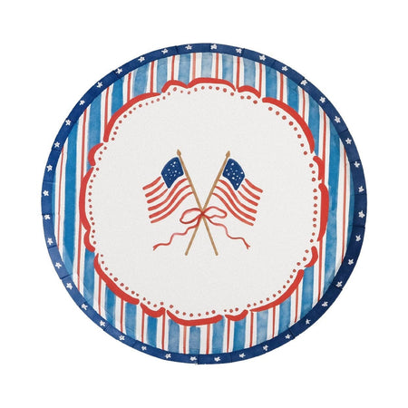 American Flag Table Banner Place Cards
