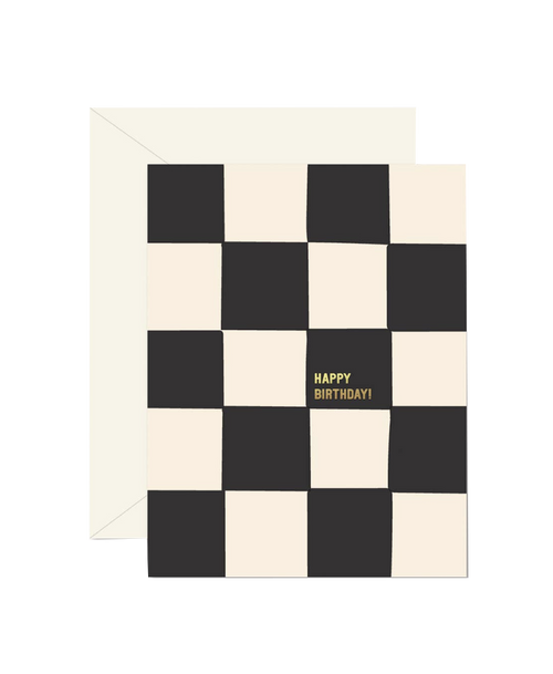 Chessboard Birthday Greeting Card