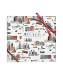 City Christmas Wrapping Sheets