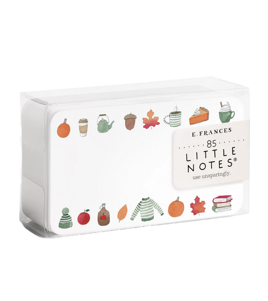Crisp & Cozy Little Notes® by E. Frances Paper