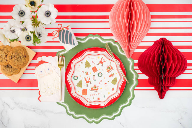 Christmas Cheer Dessert  Paper Plates