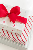 Green Painted Stripe Wrapping Paper