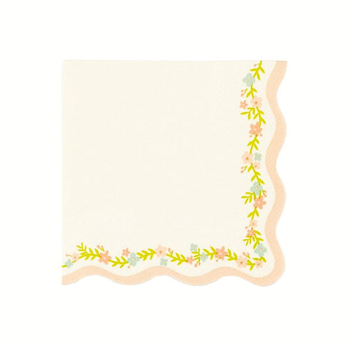 Floral Meadow Beverage Napkins