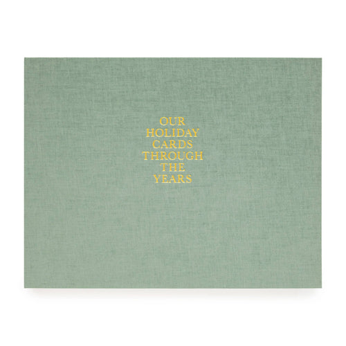 Holiday Card Book, Sage