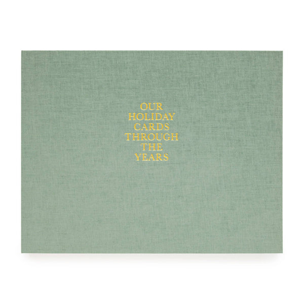 Holiday Card Book, Sage