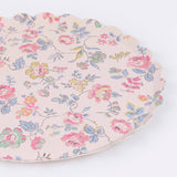Pink Chintz Dinner Plates
