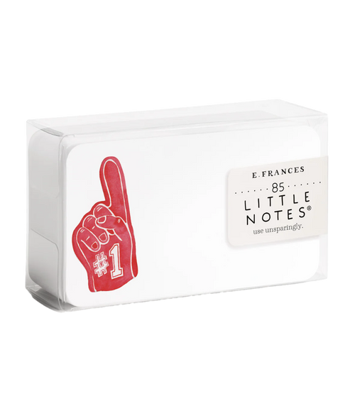 #1 Foam Finger Little Notes® by E. Frances Paper