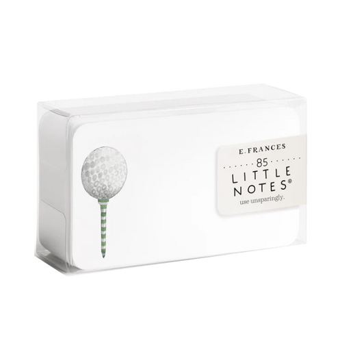 Golf Tee Little Notes® by E. Frances Paper