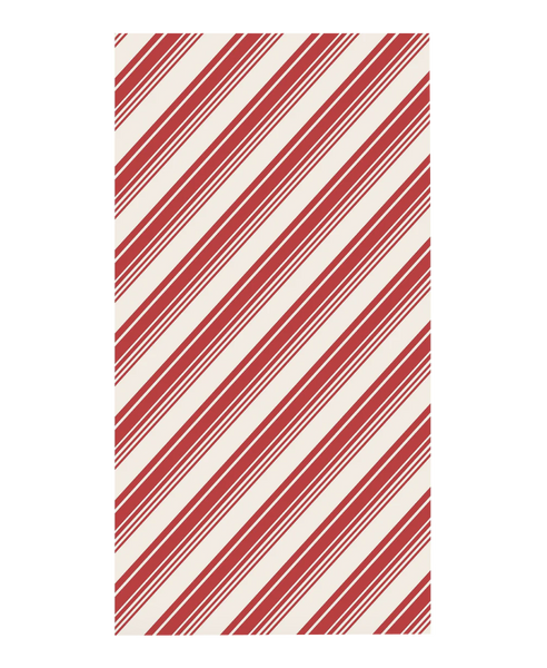 Peppermint Stripe Guest Napkin