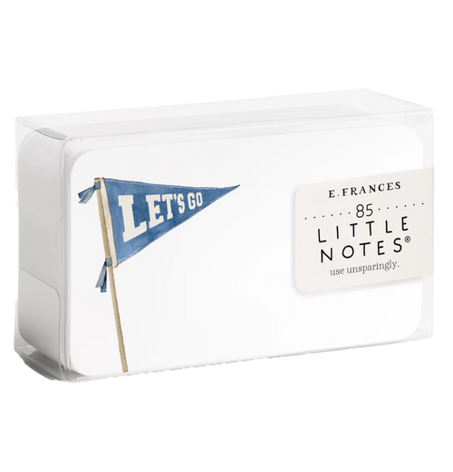 Let's Go Pennant Little Notes® by E. Frances Paper
