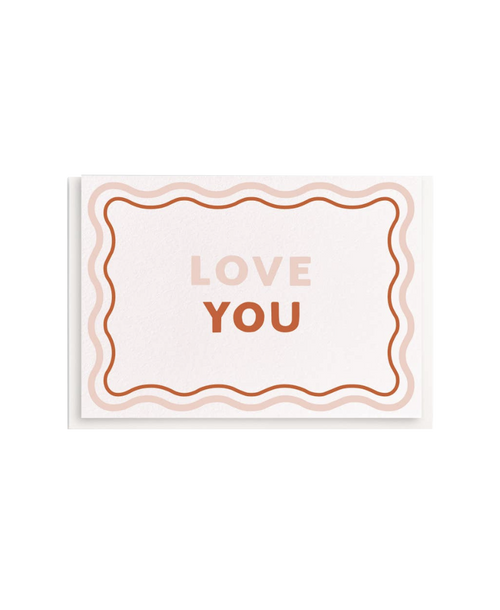 Love You - Enclosure Greeting Card
