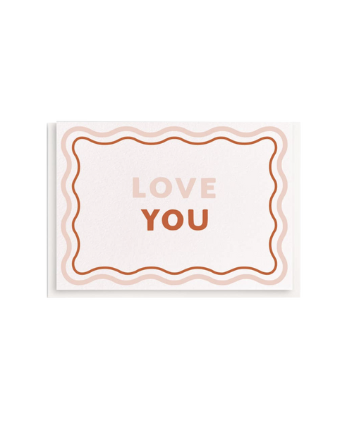 Love You - Enclosure Greeting Card