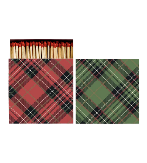 Red & Green Plaid Matches