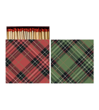 Red & Green Plaid Matches