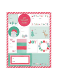 Merry Motif Gift Labels