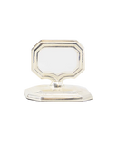 Napkin Ring with Place Card Holder-Silver