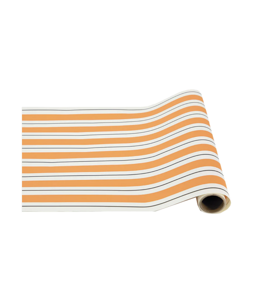 Awning Stripe Runner - Orange and Black