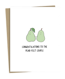 Congratulations To The Pear-Fect Couple