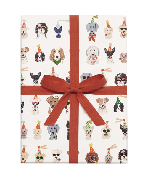 Party Pups Wrapping Sheets