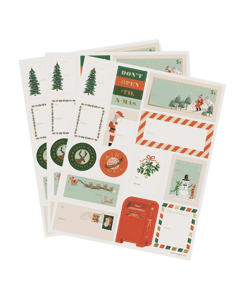 Santa's Workshop Stickers & Labels