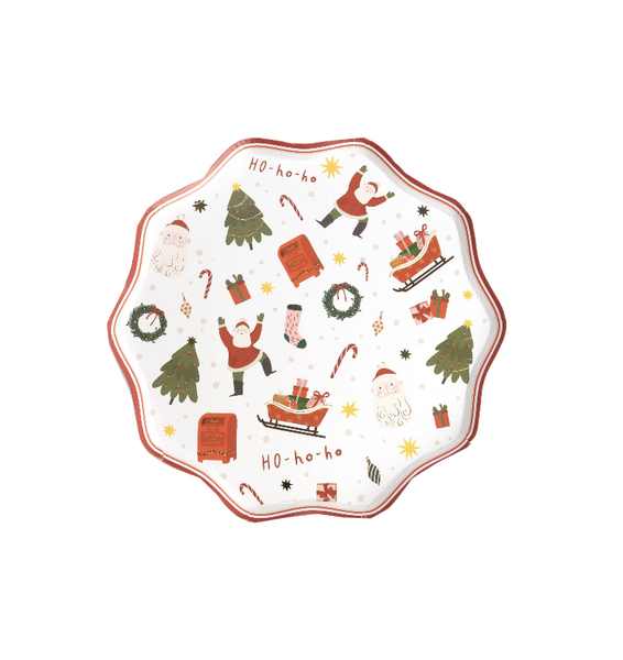 Christmas Cheer Dessert  Paper Plates