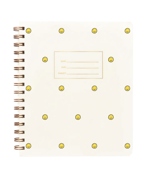 Smiley Face Notebook