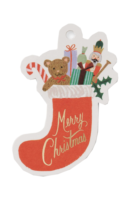 Nutcracker Stocking Gift Tags