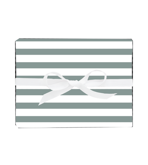 Dark Green Stripe Wrapping Sheets