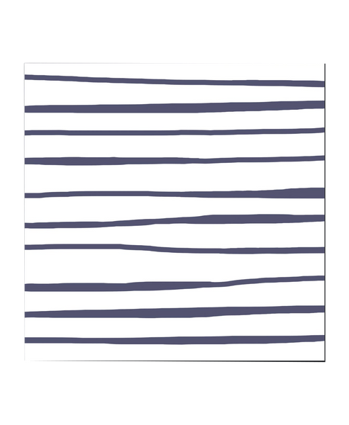 Navy Stripes Gift Wrap