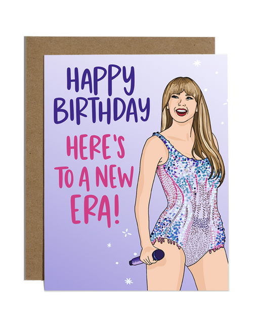 Here's To A New Era Birthday Card