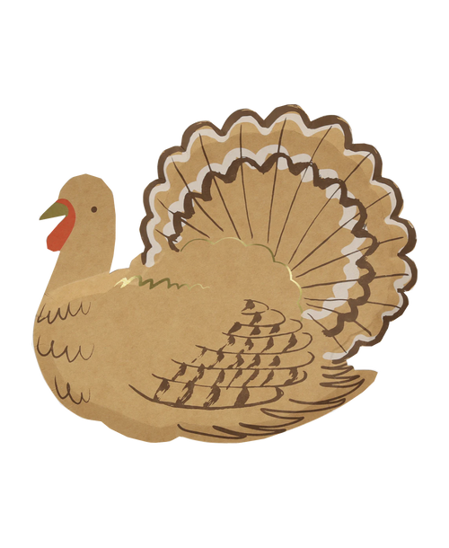 Thanksgiving Turkey Dinner Plates