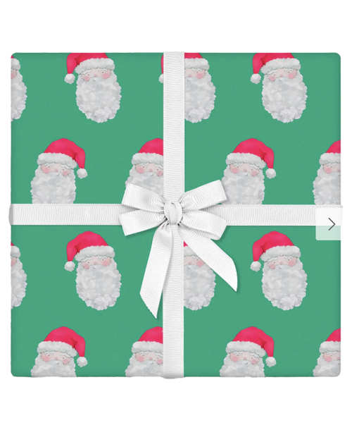Vintage Santa Roll Gift Wrap