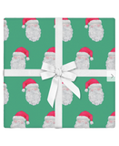 Vintage Santa Roll Gift Wrap