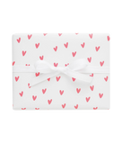 Neon Heart Wrapping Paper Sheets